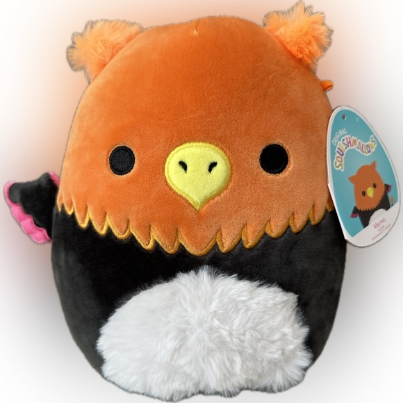 Nwt 8" Blacklight Squad Myrna the Griffin Bird Squishmallow - Picture 5 of 5